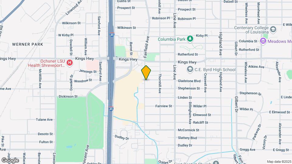 3307 Fairfield Ave Map and Location Details