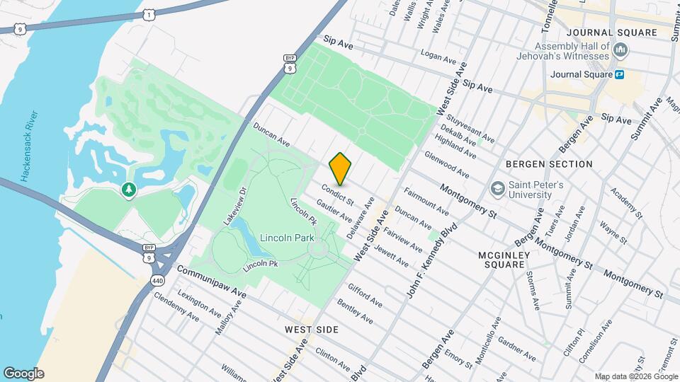 40 Condict St Map and Location Details