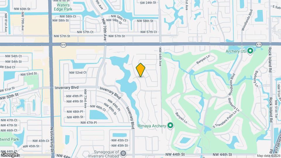 5200 NW 67th Ave Map and Location Details