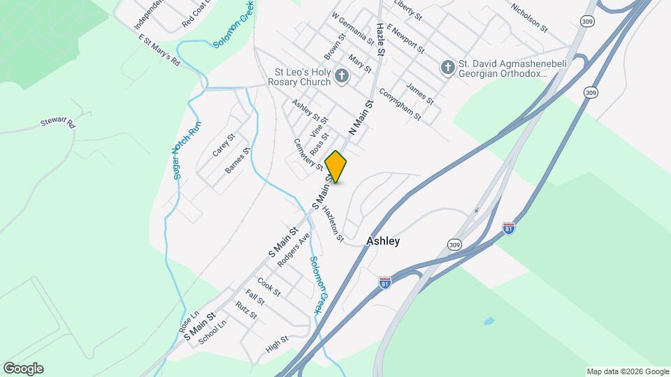 780 Hazle St Map and Location Details