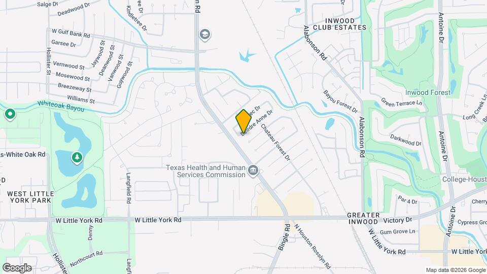 6439 Deirdre Anne Dr Map and Location Details