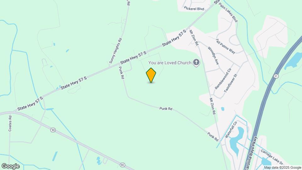 820 Wapama St Map and Location Details