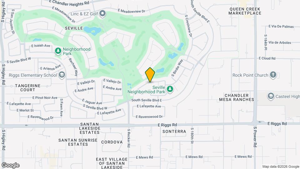 4129 E Clubview Dr Map and Location Details