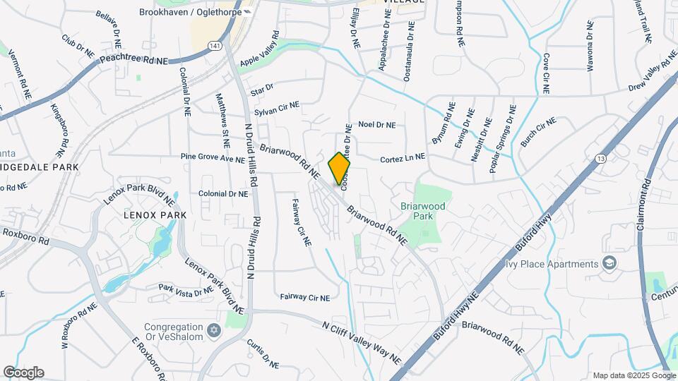 2269 Briarwood Hills Dr NE Map and Location Details
