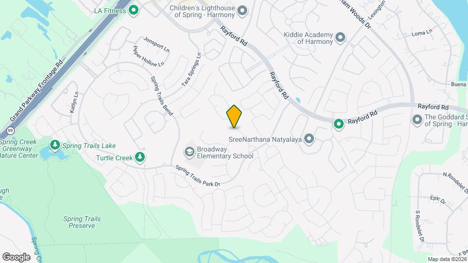 1735 Sylvia Springs Ln Map and Location Details