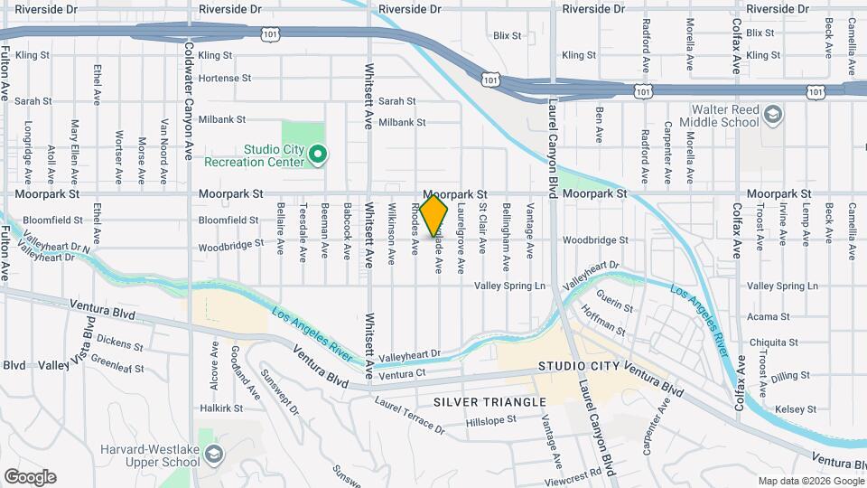 4257 Shadyglade Ave Map and Location Details