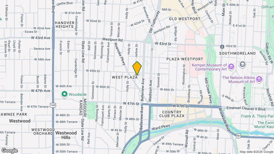 4515 Jarboe St Map and Location Details