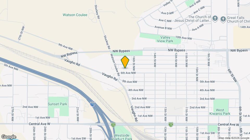 1625 6th Ave NW Mapa y Detalles de la Ubicación