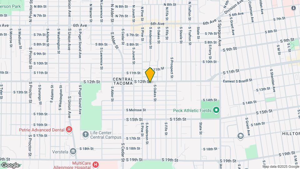 2712 S 12th St Map and Location Details