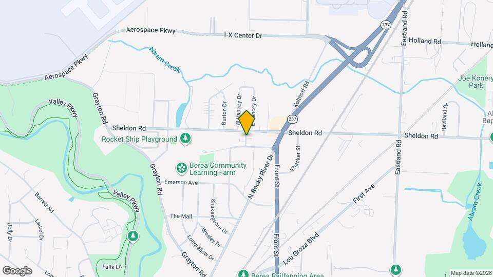 883 Bryant Ave Map and Location Details