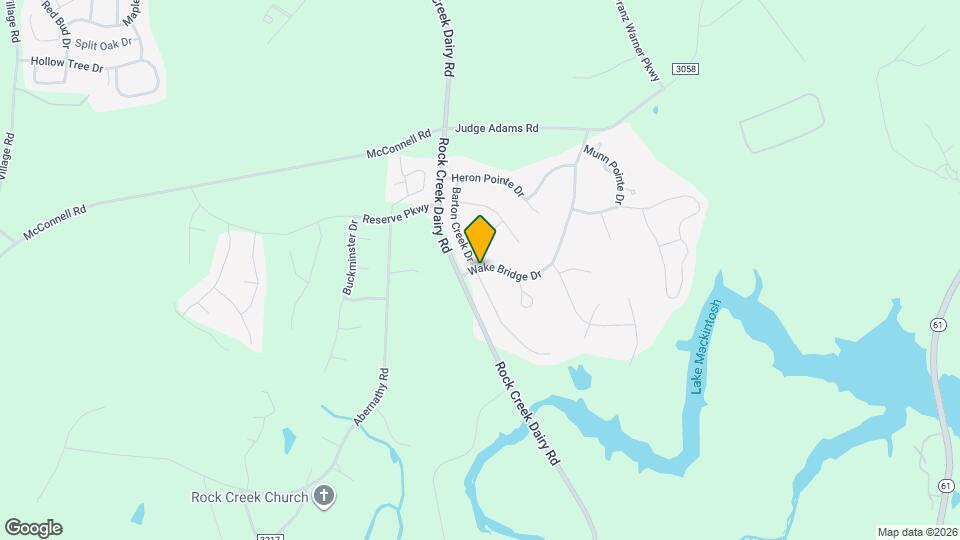 6709 Barton Creek Dr Mapa y Detalles de la Ubicación