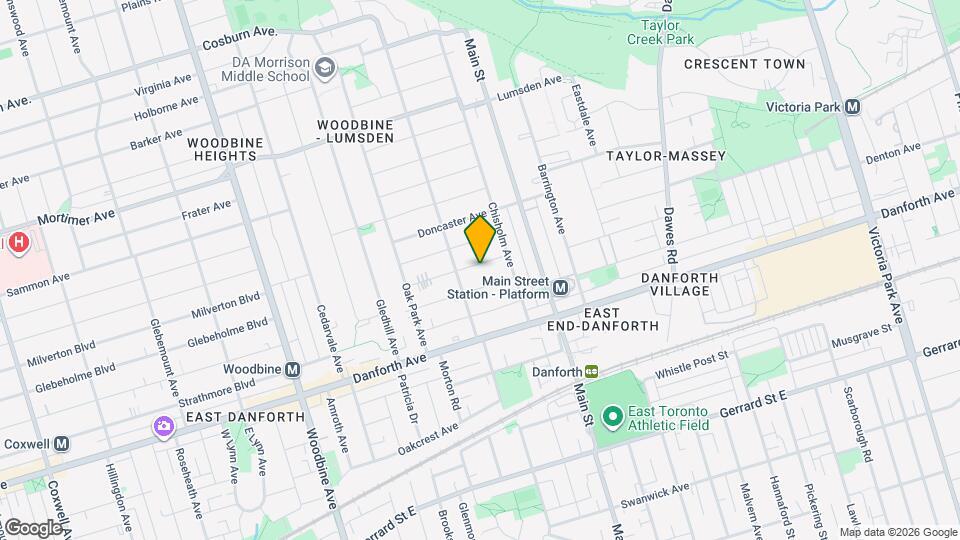 93 Newmarket Ave Map and Location Details