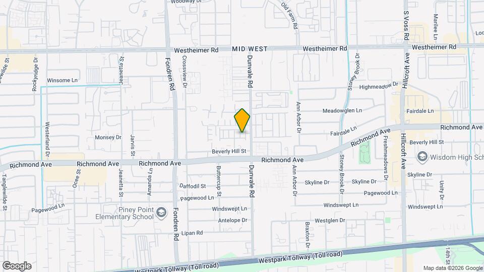 8612 Cedardale Park Dr Map and Location Details