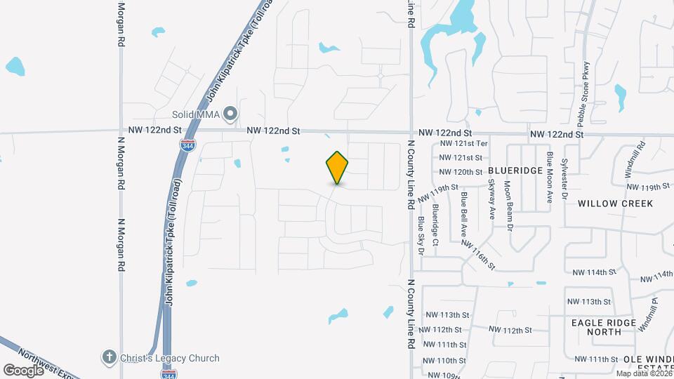 9204 NW 119th St Map and Location Details