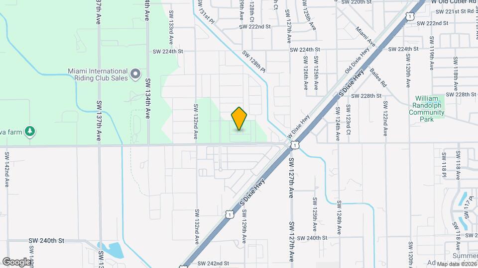 12923 SW 231st St Map and Location Details