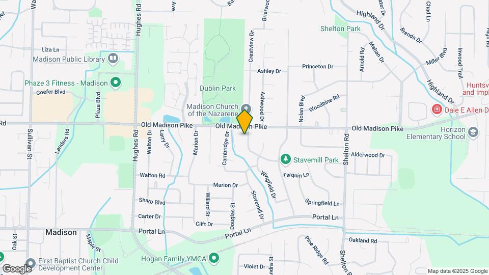 697 Crestview Dr Map and Location Details