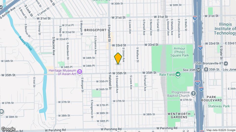 3427 S Emerald Ave, Unit g Mapa y Detalles de la Ubicación