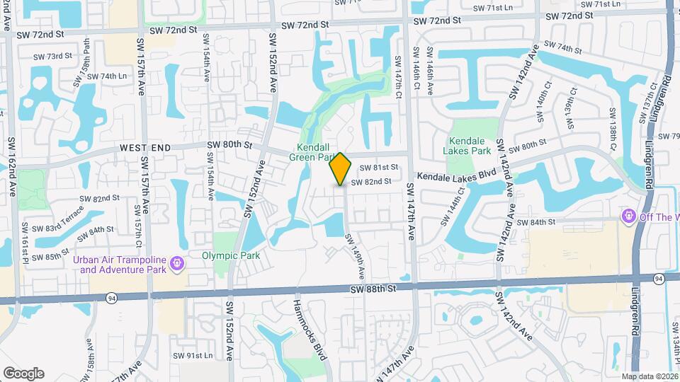 14901 SW 82nd Terrace Map and Location Details