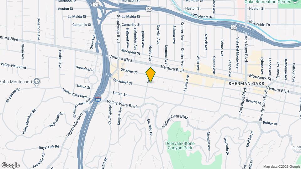 15053 Greenleaf St Map and Location Details