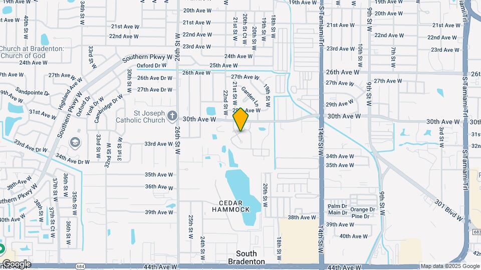 Villas at Water's Edge 55+ No Short Term Map and Location Details