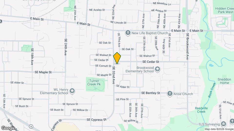 624 SE 32nd Ct Map and Location Details