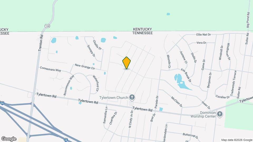 1569 Kestrel Dr Map and Location Details