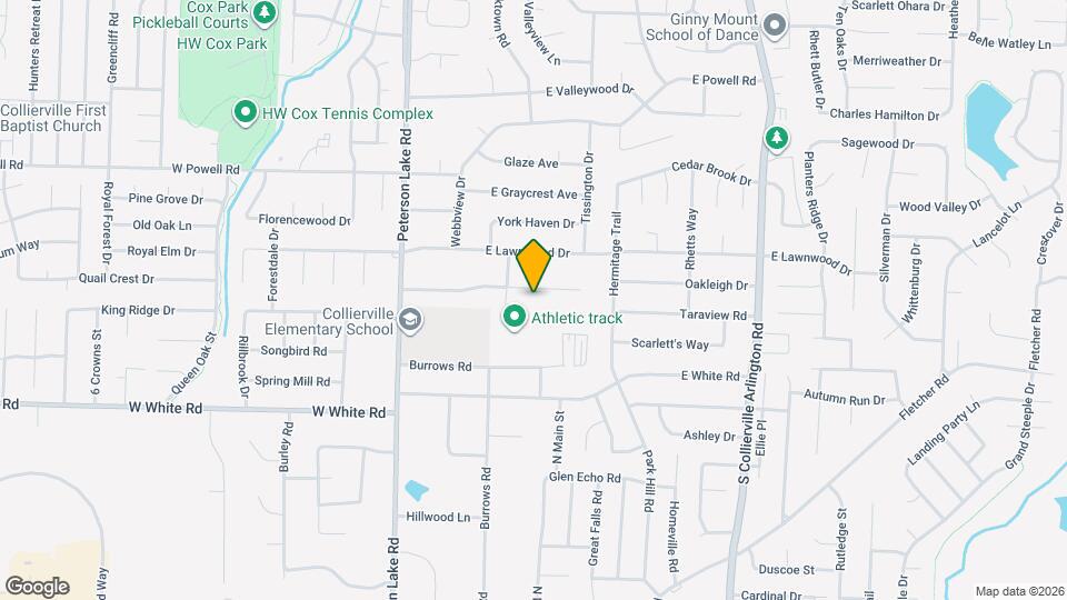165 E Pecan Valley St Map and Location Details