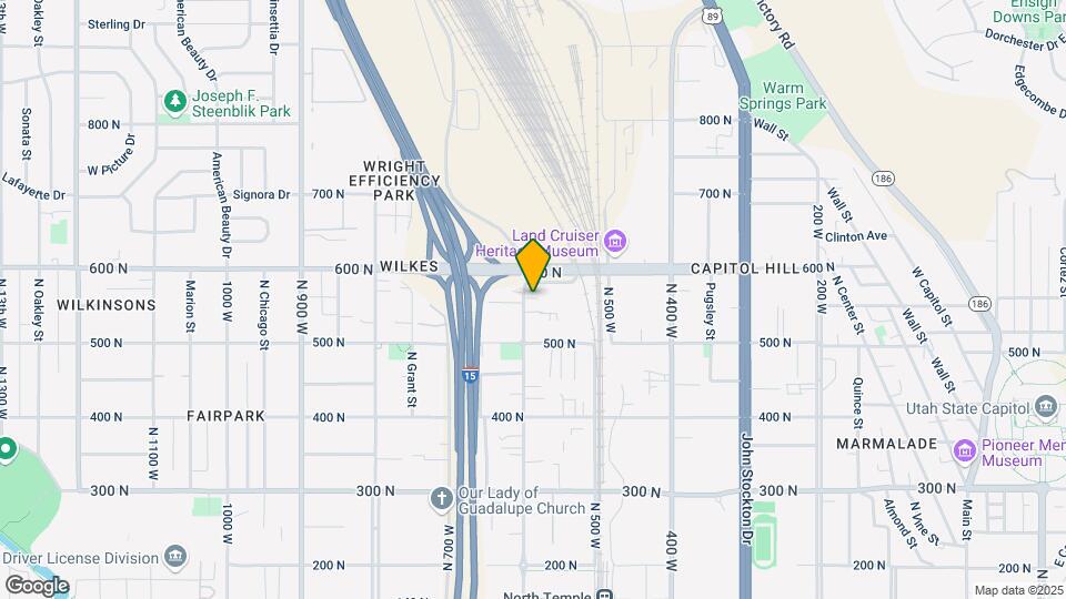 540 N 600 W Map and Location Details