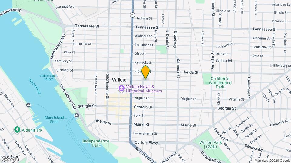 709 Carolina St Mapa y Detalles de la Ubicación