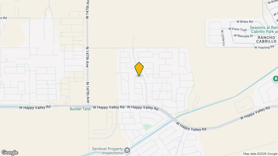 14341 W Smoketree Dr Map and Location Details