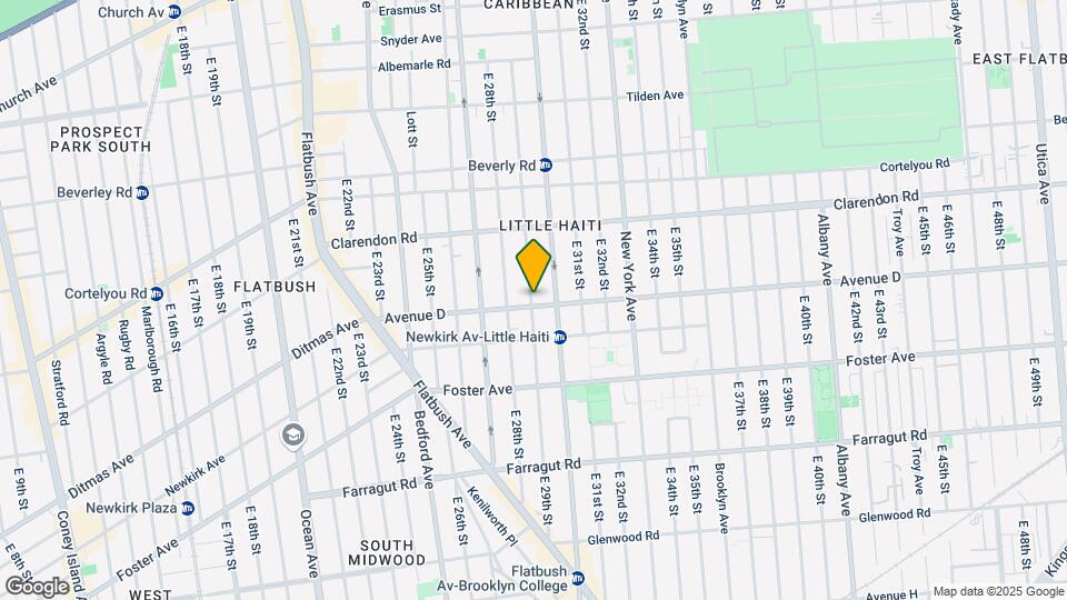 2901 Avenue D-Unit -APT 2F Map and Location Details