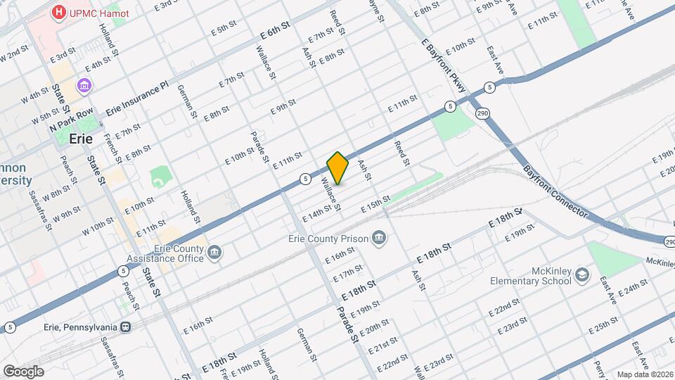 509 E 13th St Mapa y Detalles de la Ubicación