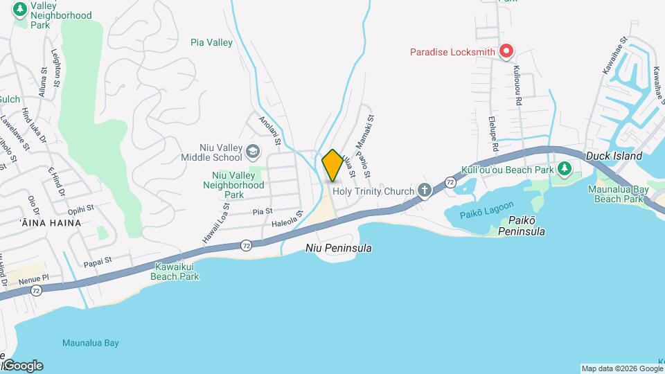 520 Halemaumau St Map and Location Details