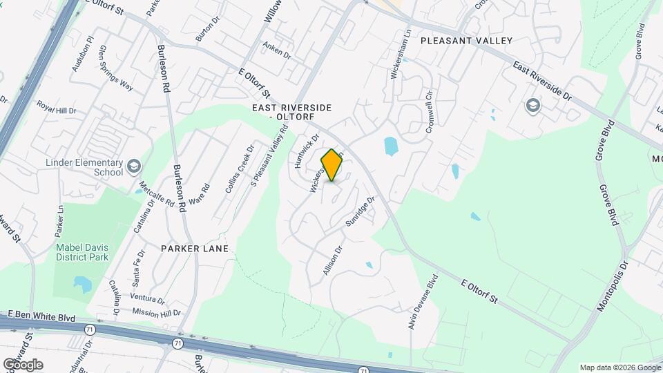 2501 Wickersham Ln Map and Location Details