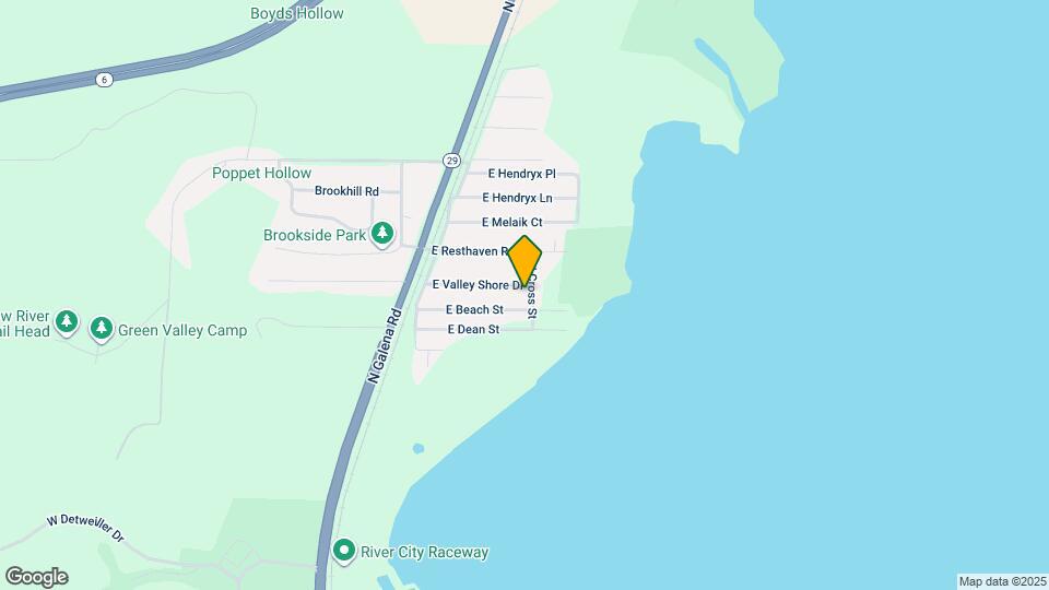 9327 N Cross St Map and Location Details