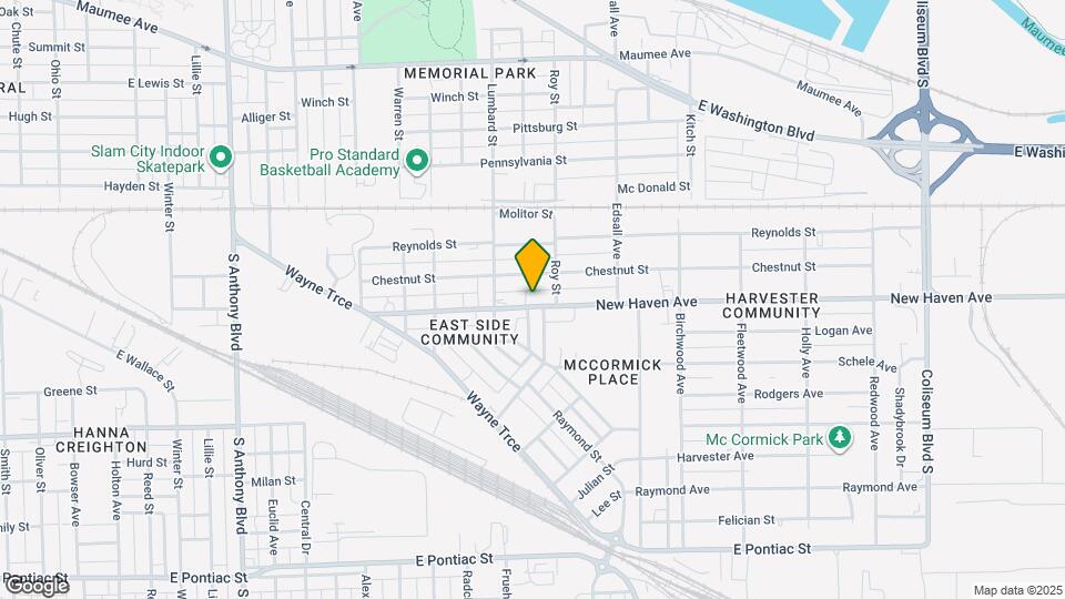 2703 New Haven Ave Map and Location Details