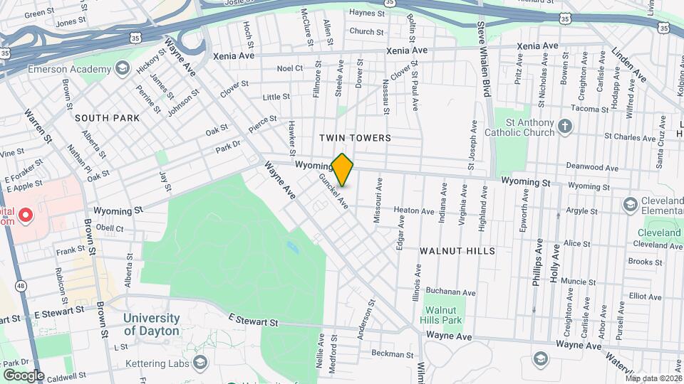 1038 Walnut Hill Pl Map and Location Details