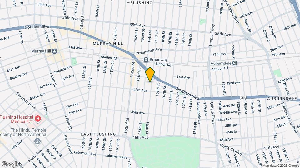 4216 165th St Map and Location Details