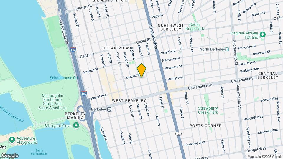 1813 8th St Map and Location Details