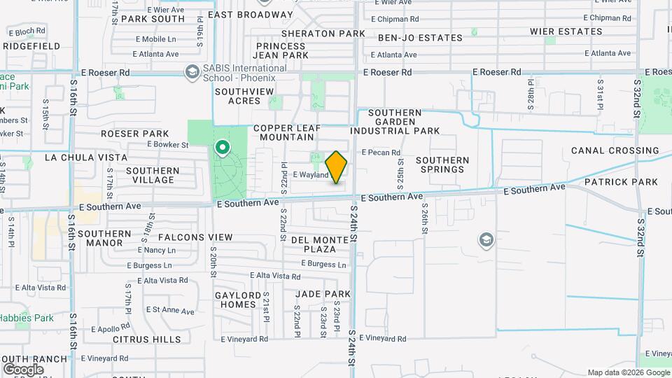 2348 E Huntington Dr Map and Location Details