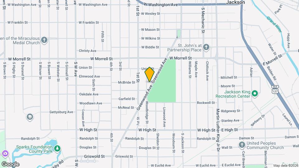 1038 Greenwood Ave Mapa y Detalles de la Ubicación
