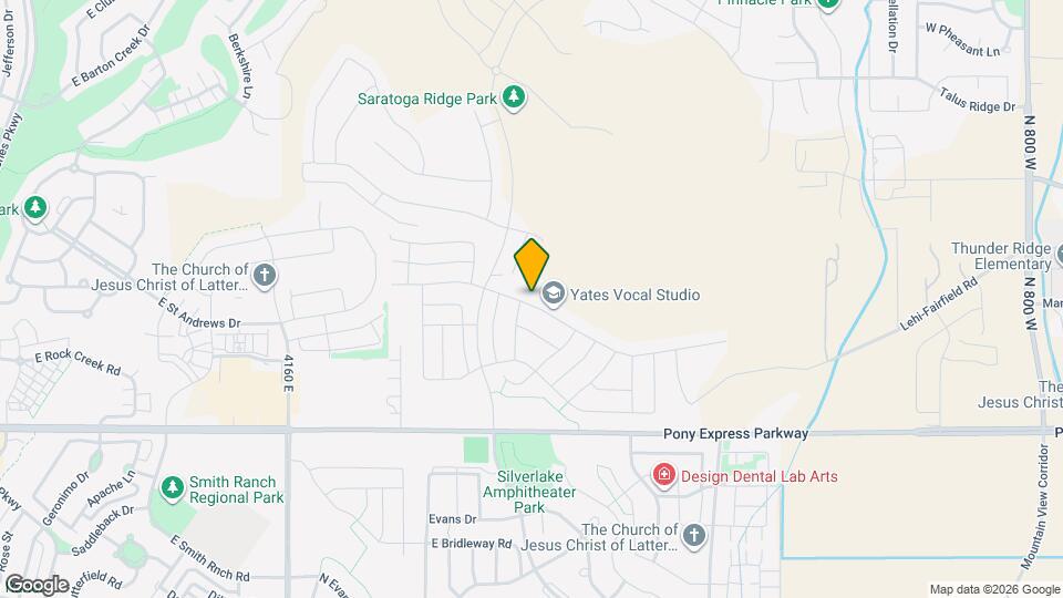 1638 W Quailhill Rd Mapa y Detalles de la Ubicación
