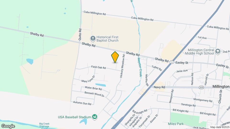 8001 Huntington Hl Dr E Map and Location Details