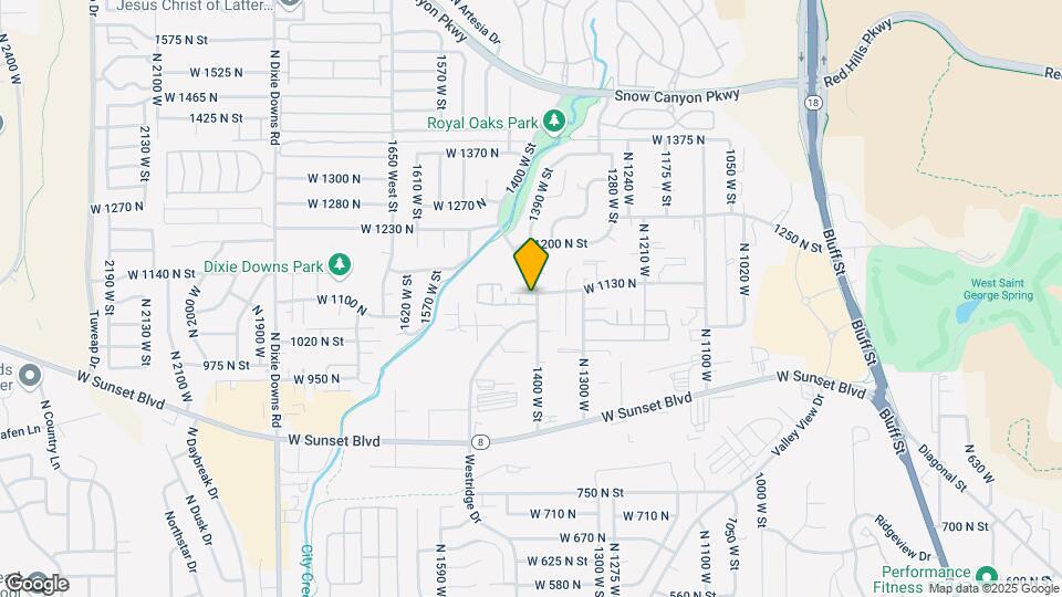 1075 1400 W St Map and Location Details