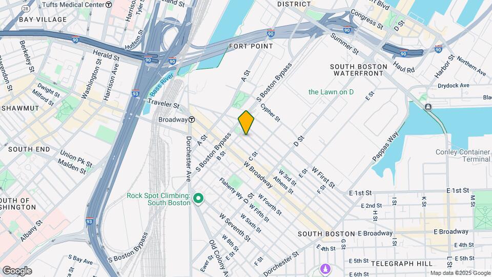90 W 3rd St Map and Location Details