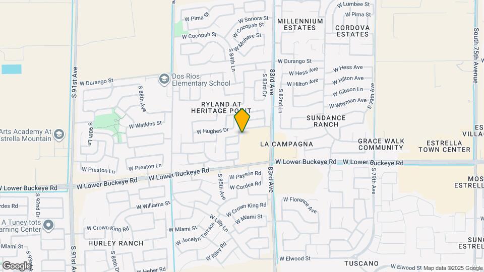 2609 S Devonna Ln Map and Location Details