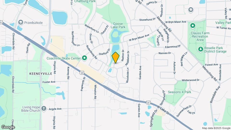 719 Radnor Dr Map and Location Details