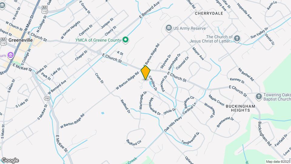 105 Becky Dr Map and Location Details