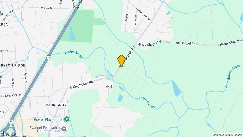 2222 McKnight Mill Rd Map and Location Details