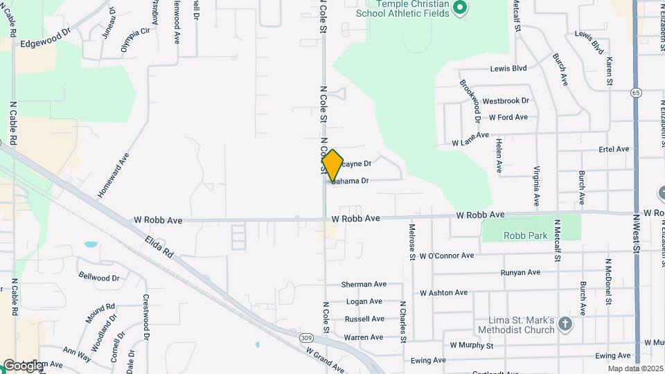 1183 Bahama Dr Map and Location Details